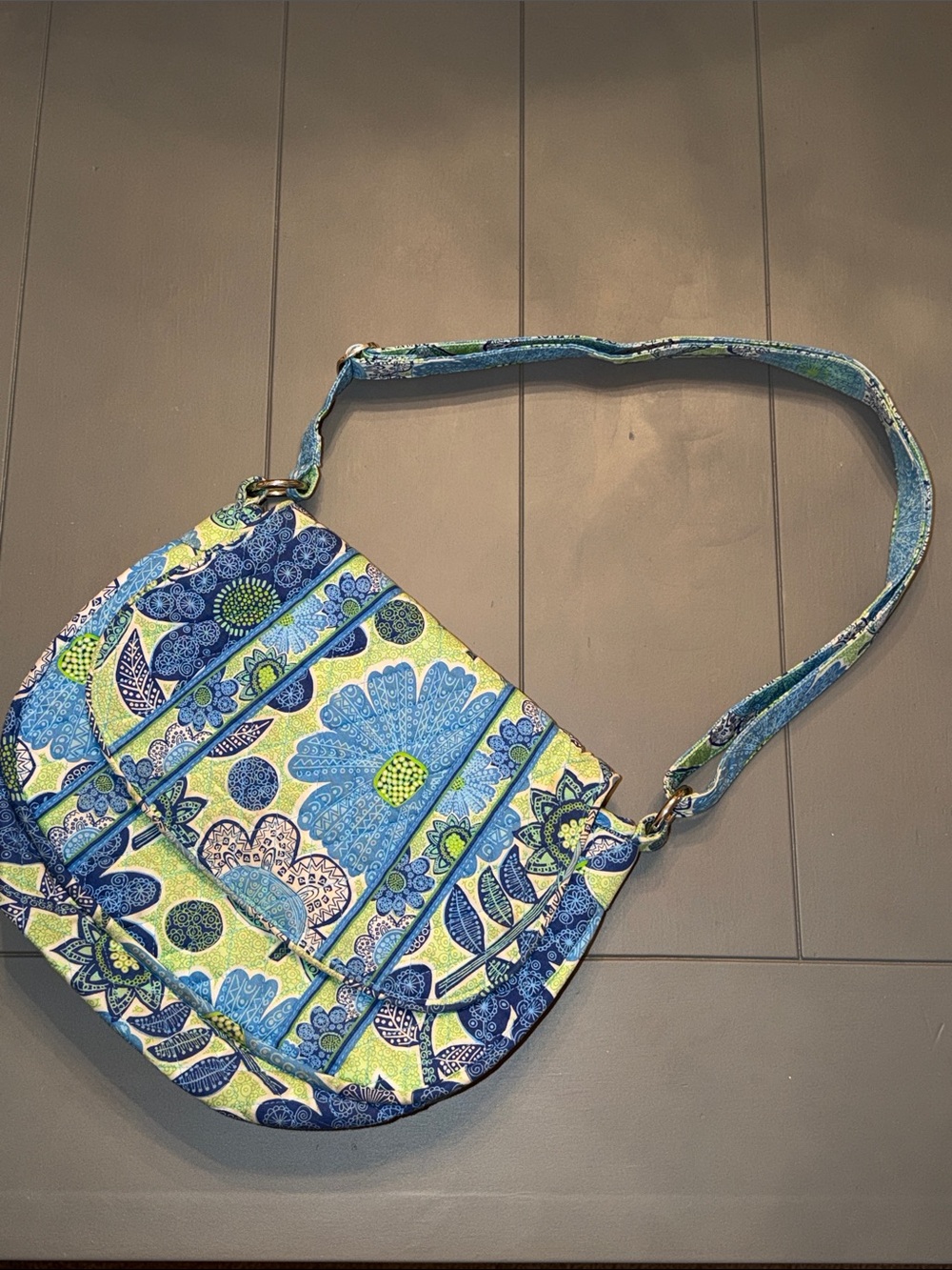 VERA BRADLEY Doodle Daisy shoulder bag